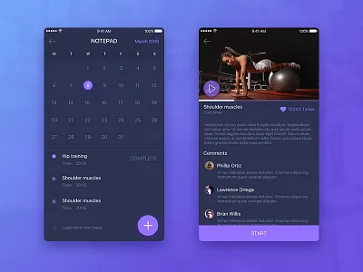 Fitness －Mobile App app