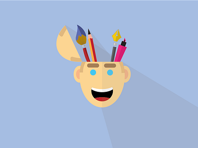 Me + Tools = Creativity around color flat flatcolor fun me messing thatsit tools