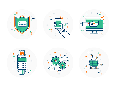 Icons set app branding design graphic icons identity illustrations logo mark professional ui