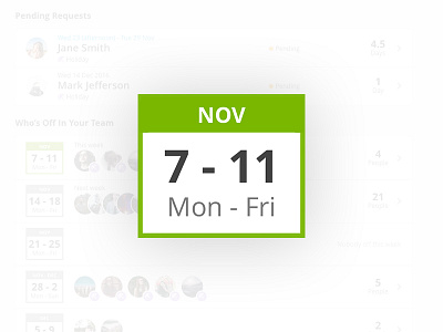 Weekly calendar UI calendar days design iteration process sprint ui ux view week weekly