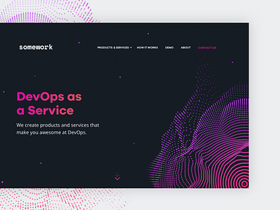 somework two 🕵️ ai dark design devops fff gradient iot machine learning mikleo ops web work