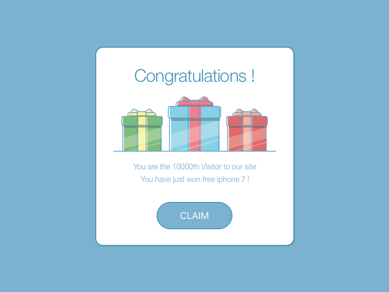 Example of Congratulations!