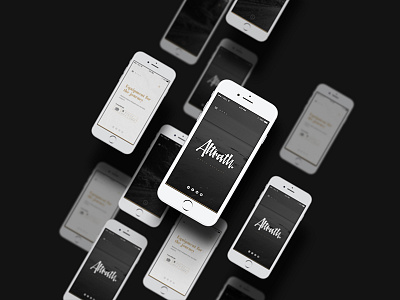 Altrath Responsive app branding design logo responsive ui ux work