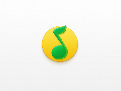 QQ Music icon likang music smartisan yellow