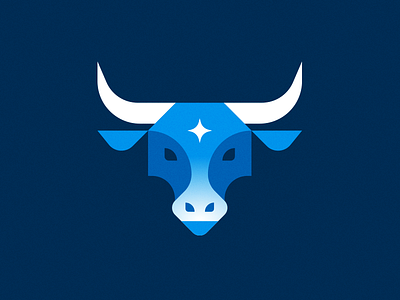 The Bemidji Babe babe bemidji blue ox bull cow geometric illustration logo minnesota paul bunyan