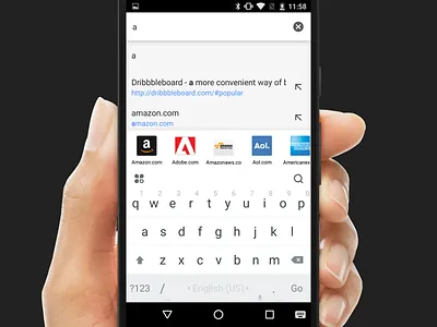 Browser Recommend browser h5 input keyboard recommend search sug suggestion tag wap