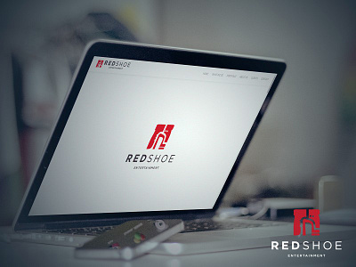 Redshoe Entertainment colour design entertainment minimal minimalistic ui ux website