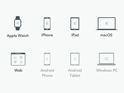 Platform Icons icon timely