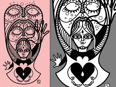 losing my mind? art drawing illustration love person personal vector