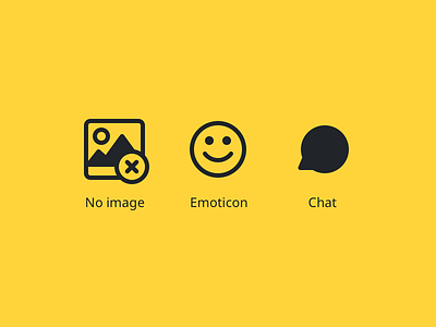 Icons #1 chat emoticon icons illustration image react ui vector