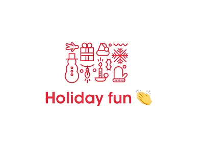 Holiday fun background illustrations christmas gift holiday icons illustrations mitten patterns snowman