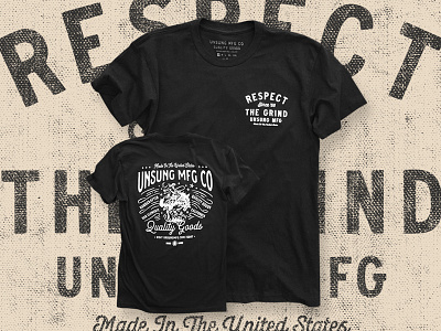 The American Made Tee apparel bronco hardwork illustration screenprint tee teeshirt vintage western