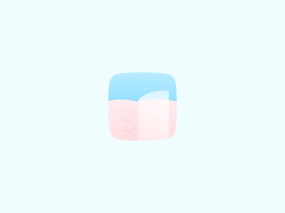 Icon book color icon