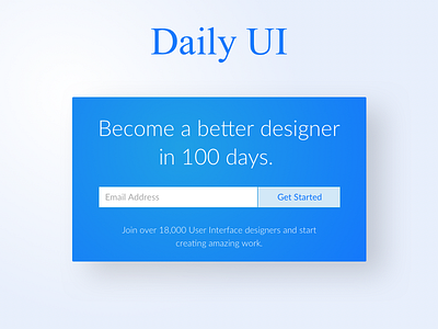 Daily UI 100 | Daily UI Landing Page 100 daily ui daily ui landing page dailyui landing page