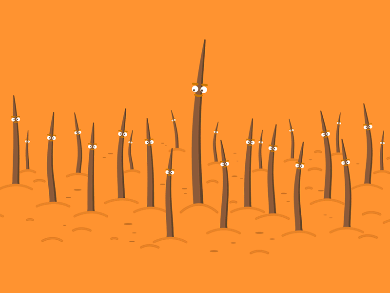 Plucking Hair animated gif gif loop