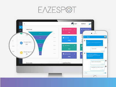 Eazespot android app business flat ios minimal mobile tech ui ux