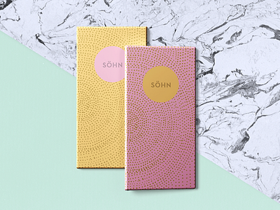 Söhn Chocolate Packaging brand branding chocolate logo packaging pattern shooting texture