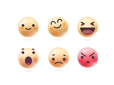 emoji anger emoji expression face happy sad sorry surprised ui