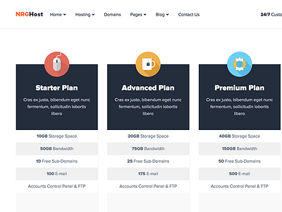 NRGhost - Flat Responsive Hosting Theme + WHMCS business cloud hosting dedicated server flat flat hosting theme hosting shared hosting vps hosting web hosting whmcs wordpress hosting template wordpress hosting theme