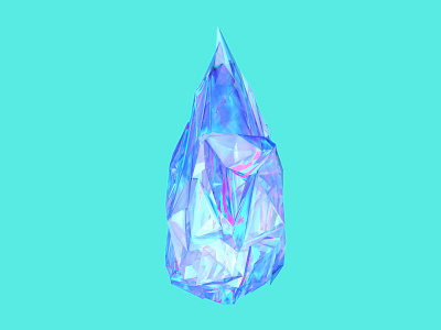 Teardrop 3d cinema 4d colors crystal graphic design visual visual design