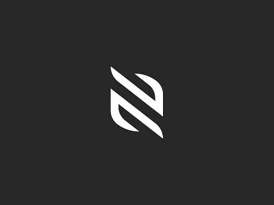 N abstract branding design first shot icon iconography identity logo minimal n simple symbol