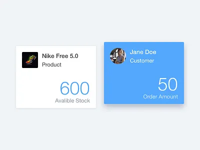 Widgets for SaaS customer order product saas stock widget