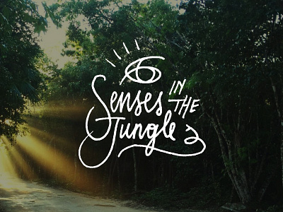 Six Senses custom handlettering logo logotype script