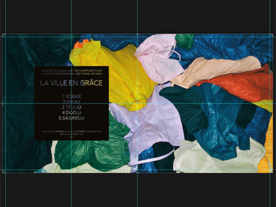 'La ville en grâce' / CD cover ambiant cd cover dub dubstep electro france french montpellier music ps sound design