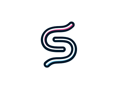 S identity logo mark s transportation