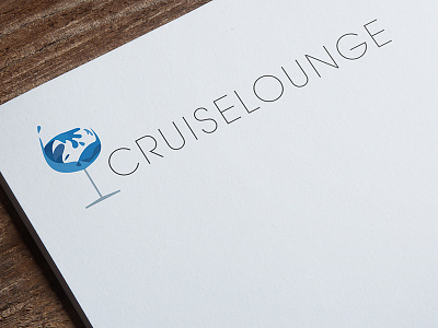 Cruiselounge Logo Design branding cruise icon logo logo design lounge lux symbol water