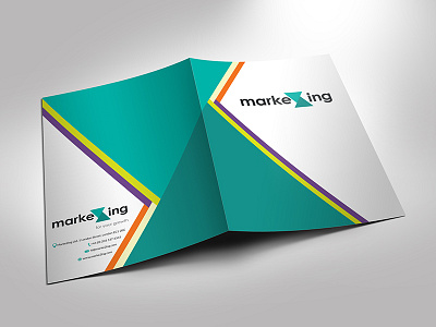 Folder Design colors colourful folder marketing stationary