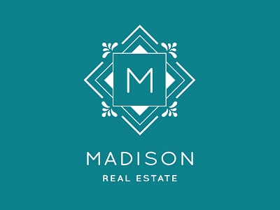 Madison Real Estate Logo logo design real estate