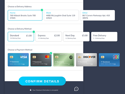 Mallzee Checkout MK2 android black card checkout clean daily ui ios simple ui ui design ux ux design