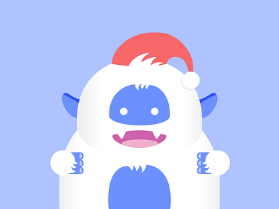 Yeti is ready for christmas christmas noel snow xmas yeti