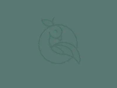 Fertilust badge bird branding fertility food identity logo mark orange quail wellness