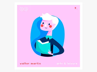 No.7—Walter Martin albums illustration music walter martin