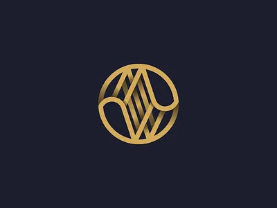 MW Monogram Mark brand grid illustrator letter letterform logo mark monogram type typography vector