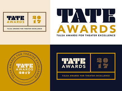 Tate Board awards colorway identity logo typography