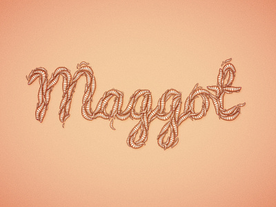 Maggot Text illustrator maggot text tutorial vector