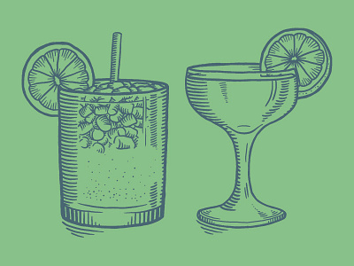 Cocktails cocktails drinks illustration margarita