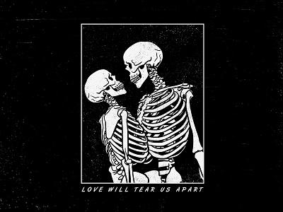 Love Will Tear Us Apart bold commission design drawing graphic design graphic designer illustration illustrator logo photoshop shirt desgn vector