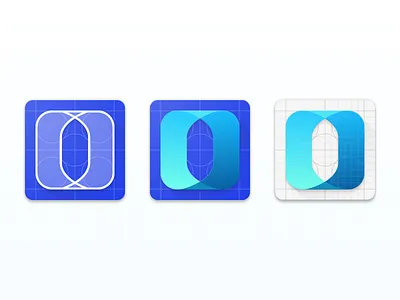 Android Beta App Icons android app banking beta finance fintech icon money outbank sketch vector