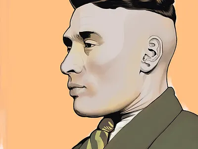 Orange, Thomas digital procreate app