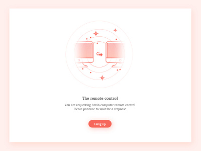 The Remote Control app illustration ui