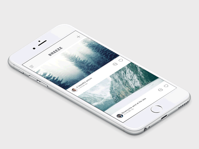 Social App Interaction app flow design interactive animation social contact travel video