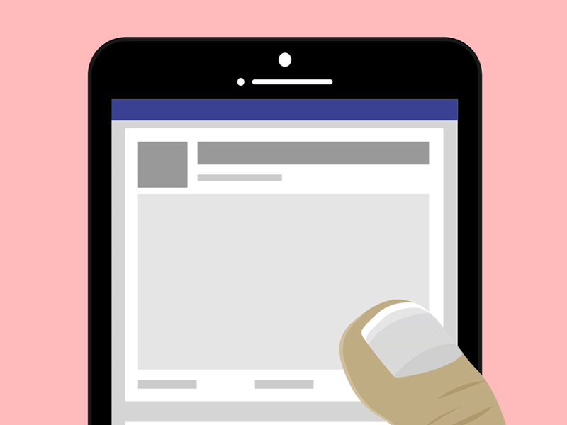 Mindless Feed Scrolling Syndrome after animation effects facebook feed gif scrolling