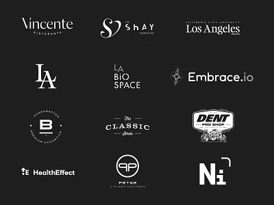 2016 Logo Archive 2016 archive art badge branding design logo logos los angeles marketing style guide