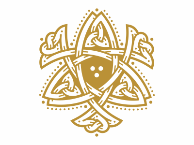Three Celtic Fish celtic fish irish knotwork ornament trikvetr