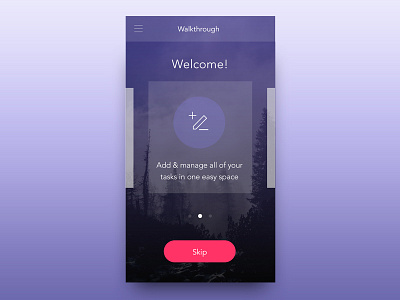 Friday UI inspiration app creative design graphic design inspiration iphone mobile ui uidesign user experience uxdesign walkthrough