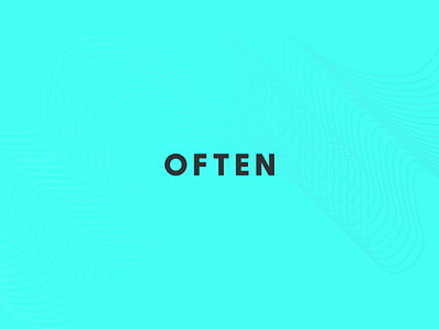 OFTEN x Palette app brand color colour contrast design mac palette product